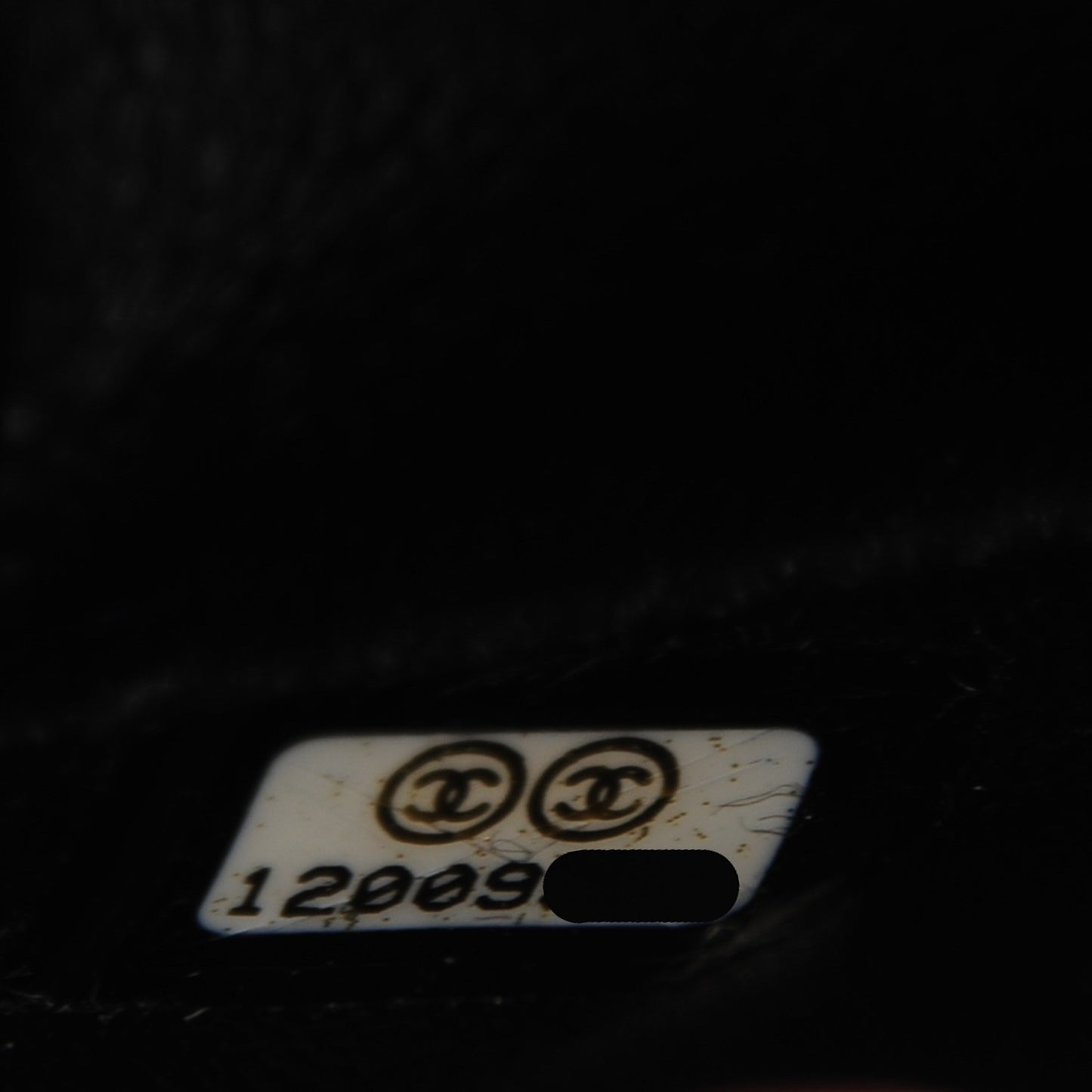 Patent Quilted 2.55 Ankle Wrist Bag Black
