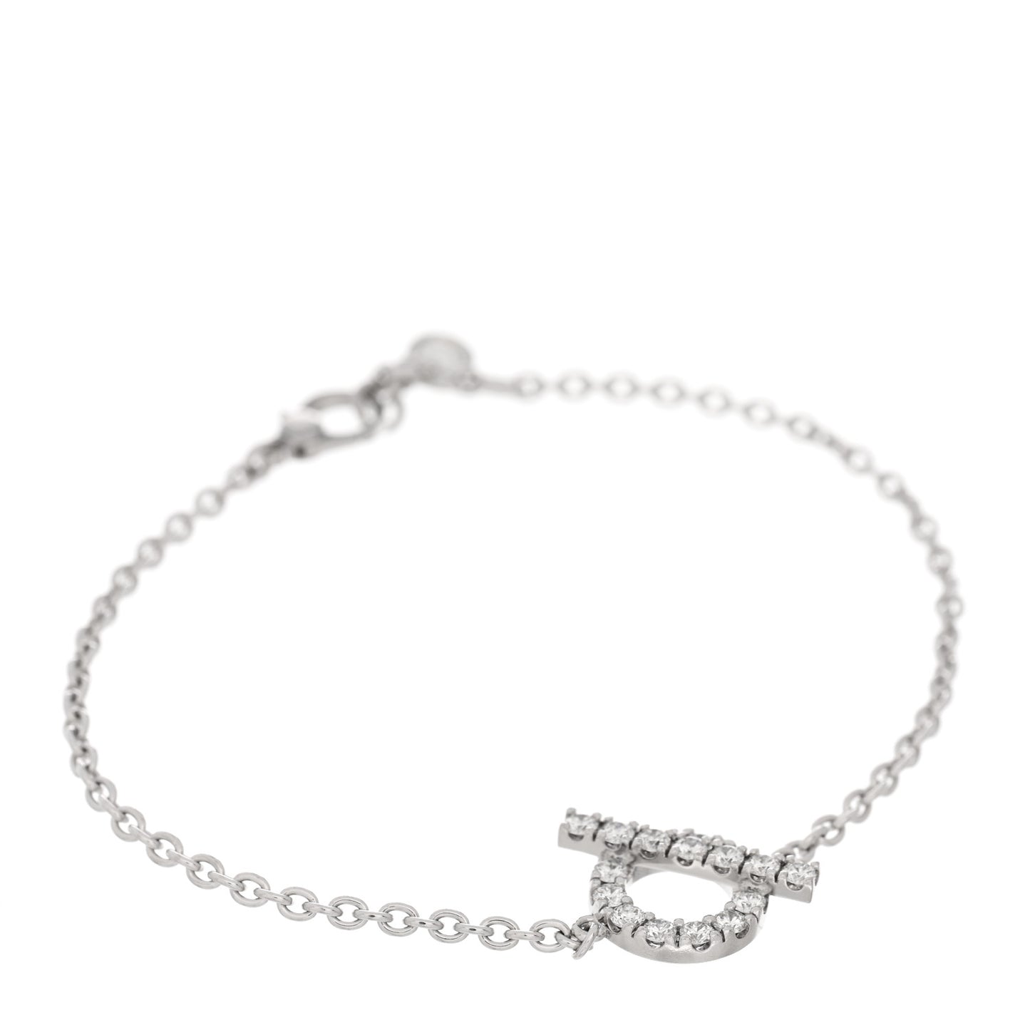 18K White Gold Diamond Finesse Bracelet SH