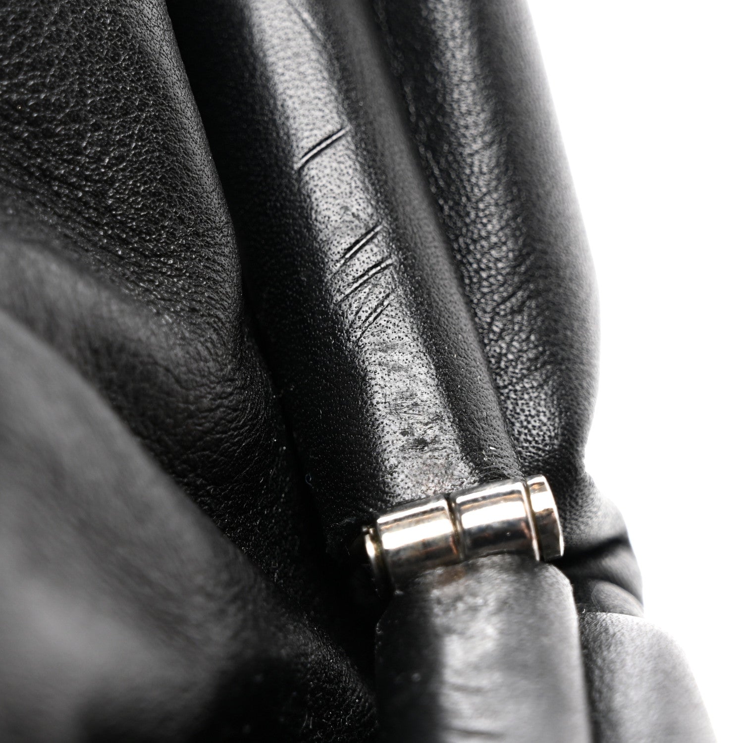 Bottega Veneta Smooth Butter Calf The Pouch Oversized Clutch Black 8 of 8