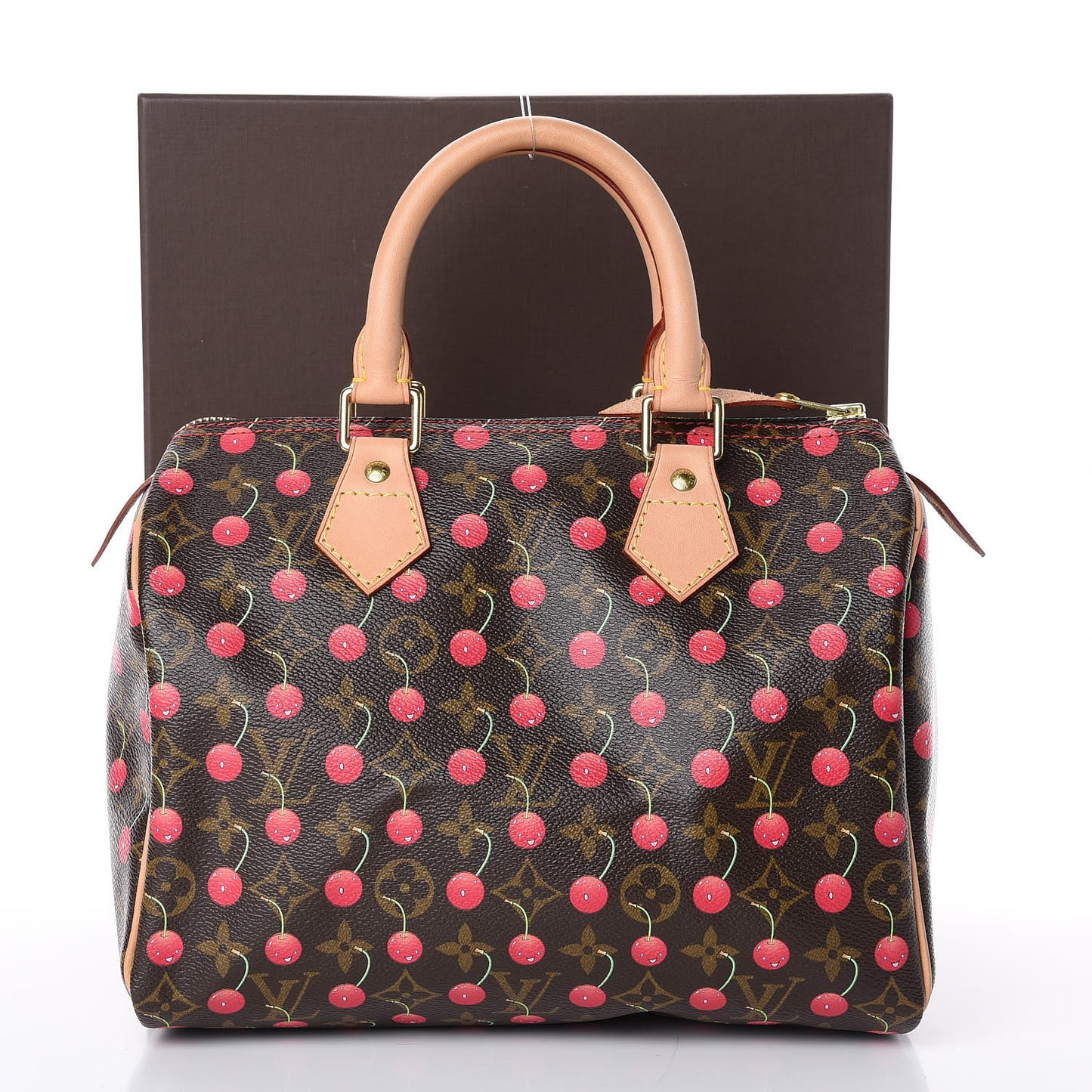 Monogram Cerises Speedy 25