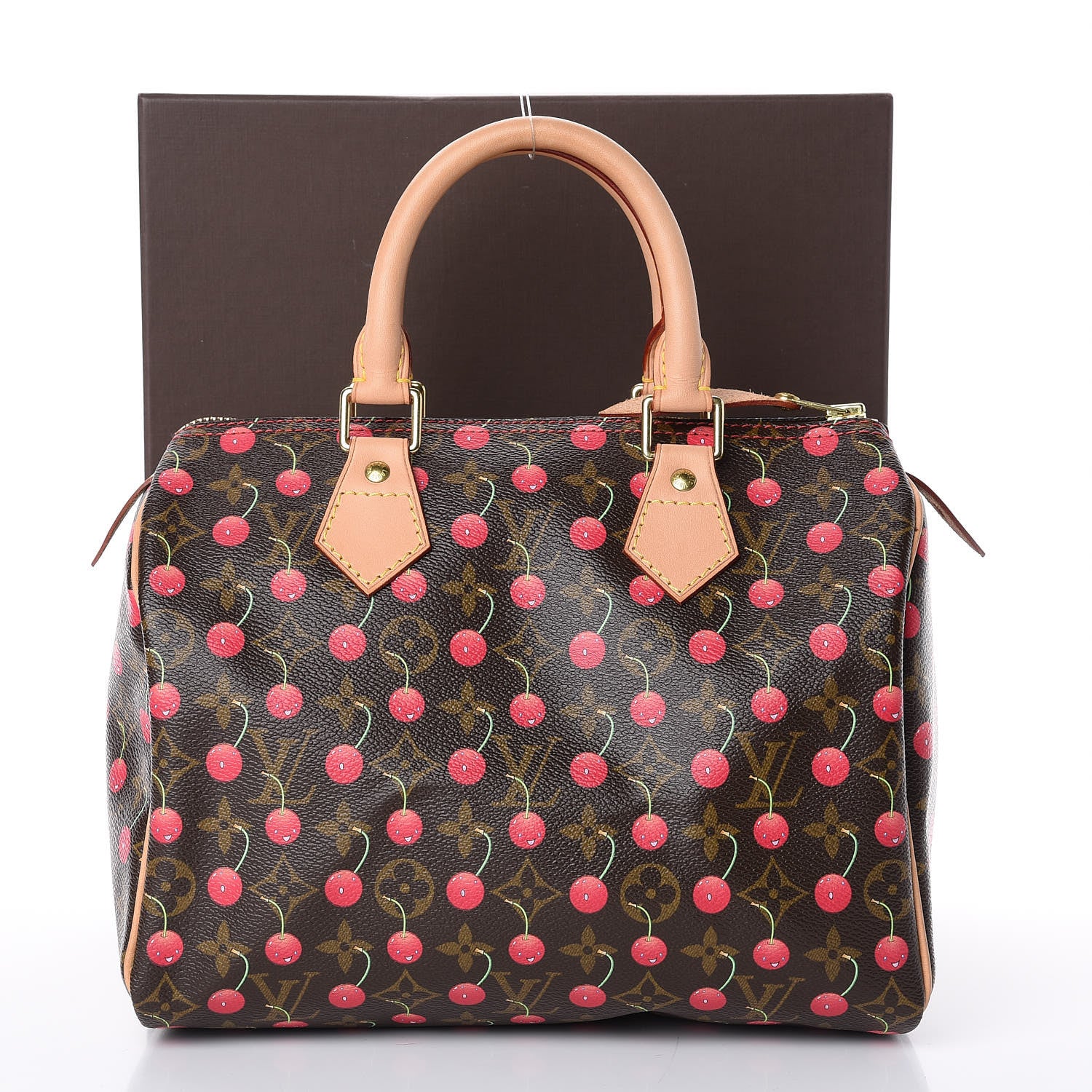 Louis Vuitton Monogram Cerises Speedy 25 10 of 10