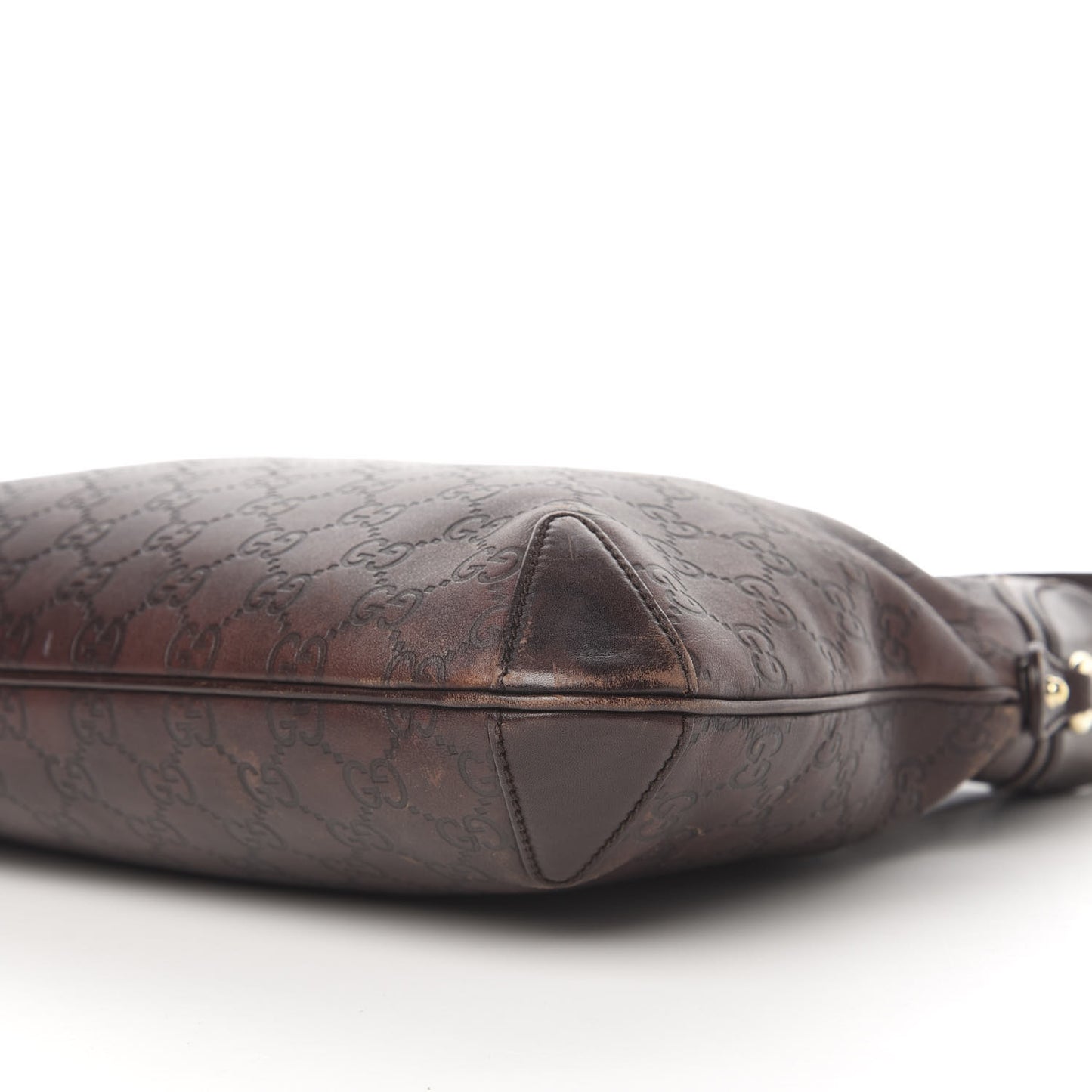 Guccissima Creole Hobo Chocolate
