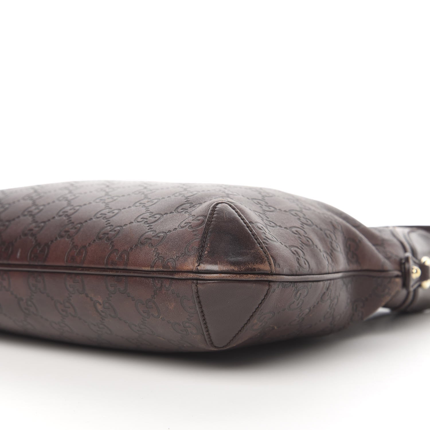 Gucci Guccissima Creole Hobo Chocolate 8 of 10