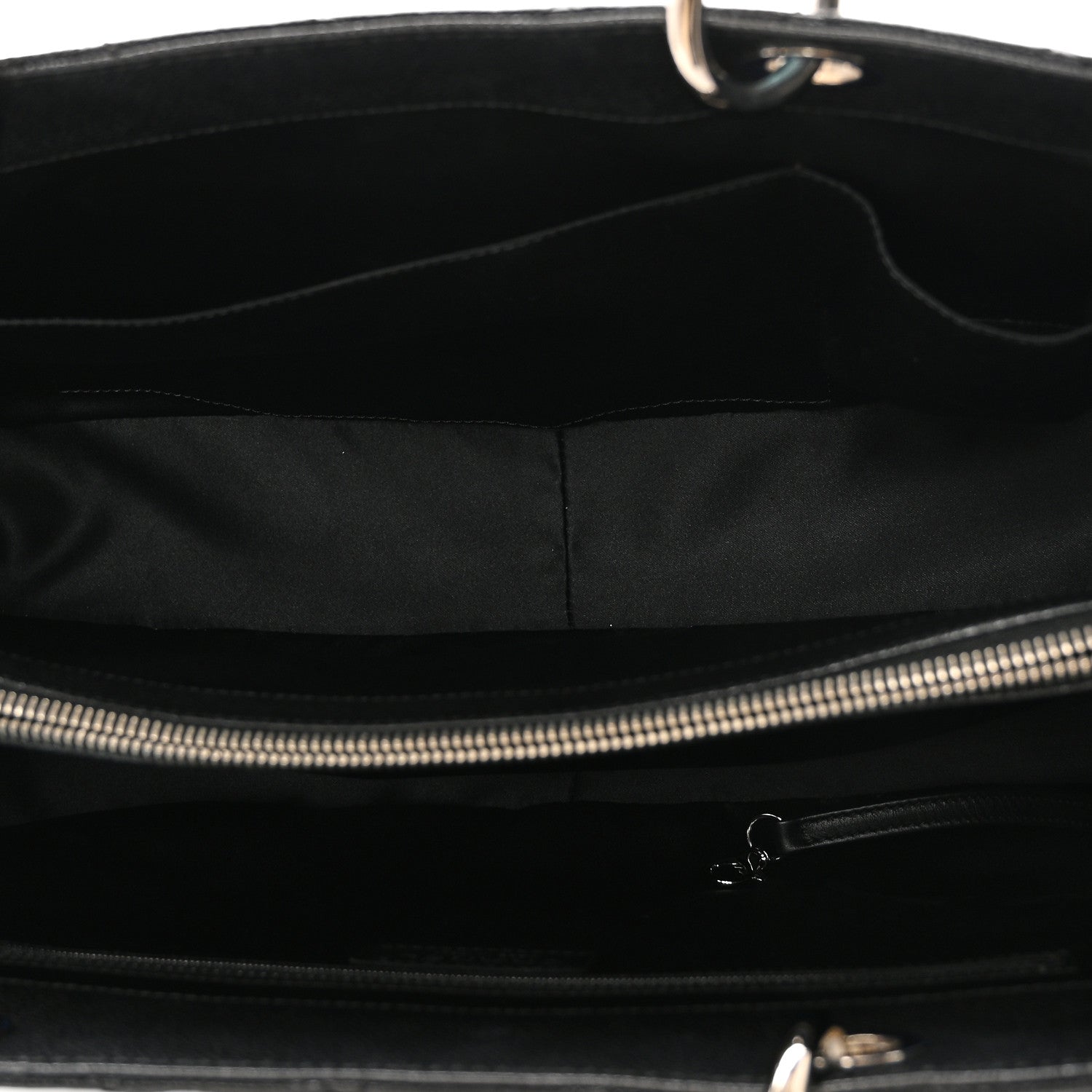 Chanel Caviar Quilted XL Grand Shopping Tote GST Black 5 of 11