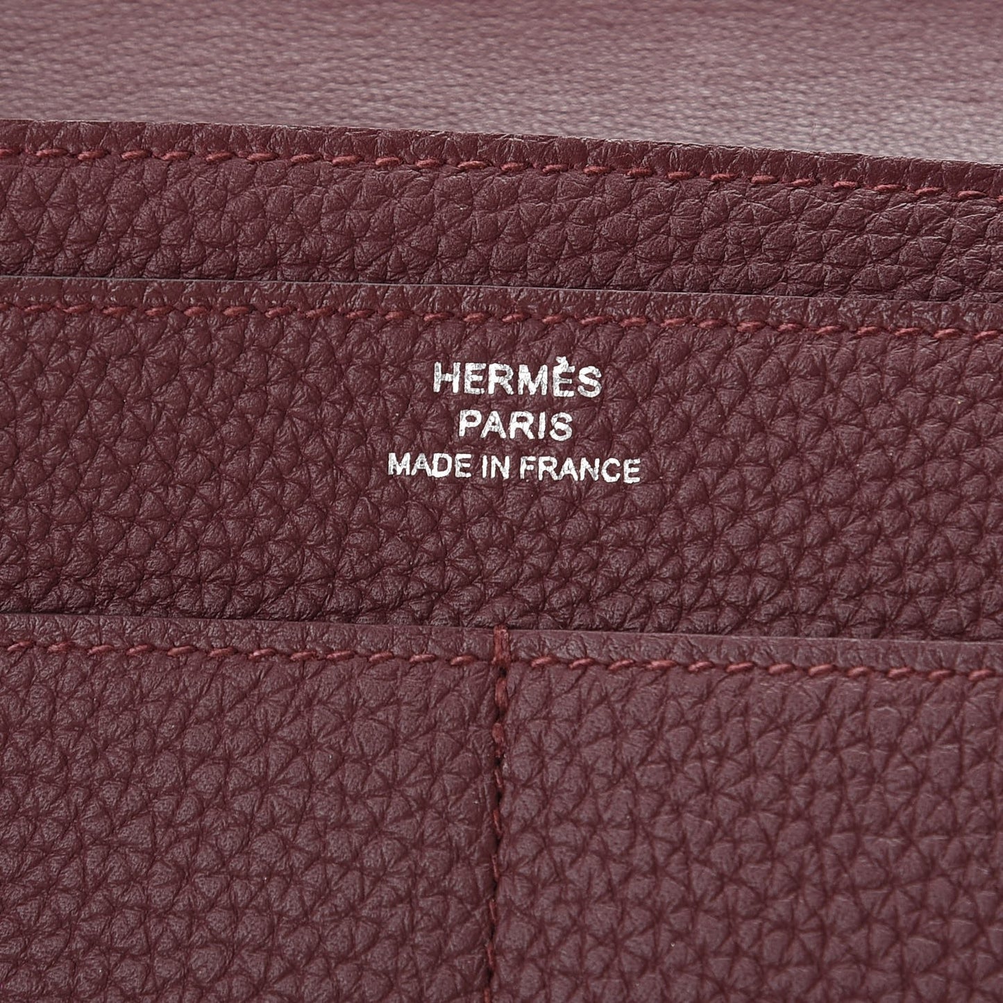 Togo Dogon Duo Wallet Bordeaux