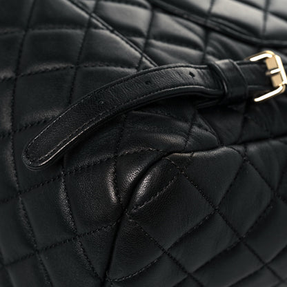 Chanel Lambskin Quilted Large Urban Spirit Backpack Black 12 of 16