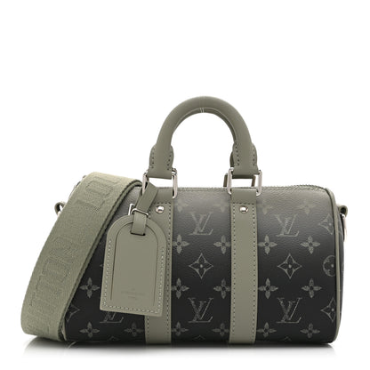 Louis Vuitton Monogram Gradient Keepall Bandouliere 25 Khaki 1 of 8