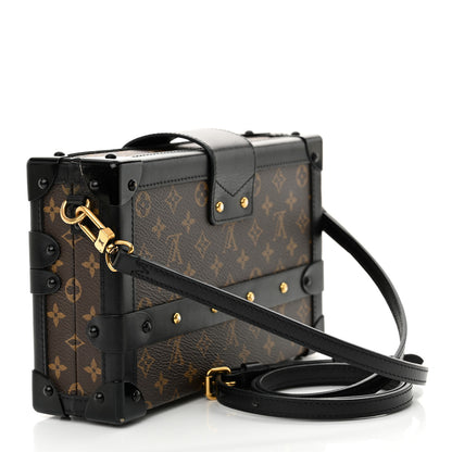 Louis Vuitton Monogram Petite Malle Black 3 of 12