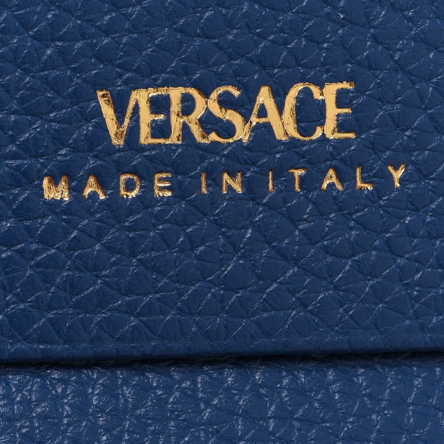 Versace Grained Calfskin Virtus Bifold Wallet 6 of 6