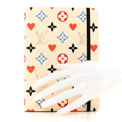 Louis Vuitton Game On Clemence Notebook MM White 2 of 7