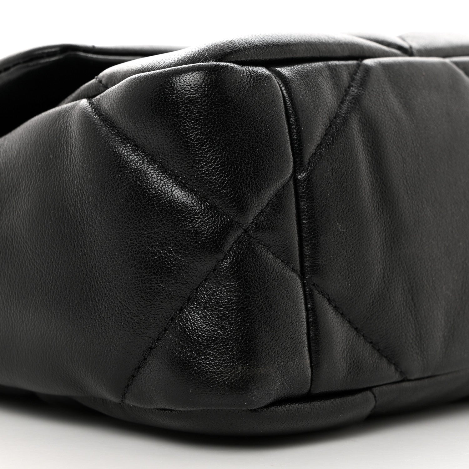 Chanel Lambskin Quilted Medium Chanel 19 Flap Black 9 of 10