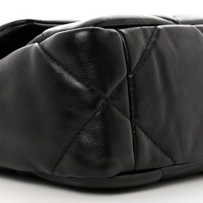 Chanel Lambskin Quilted Medium Chanel 19 Flap Black 9 of 10
