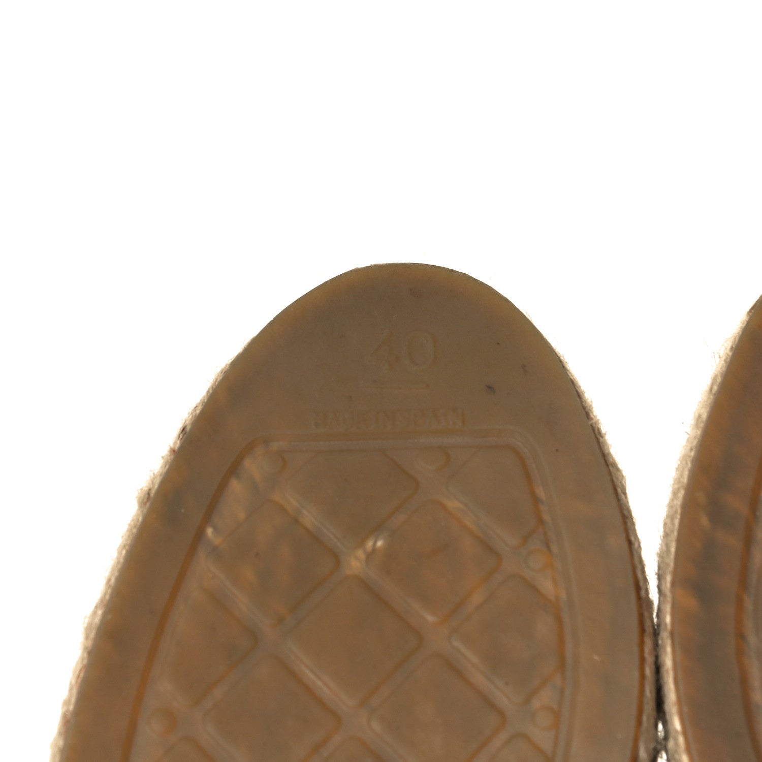 Chanel Canvas Striped Patent CC Espadrilles 40 Navy Black 7 of 10