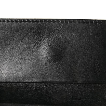 Gucci Guccissima Icon Signature 6 Key Holder Case Black 9 of 10