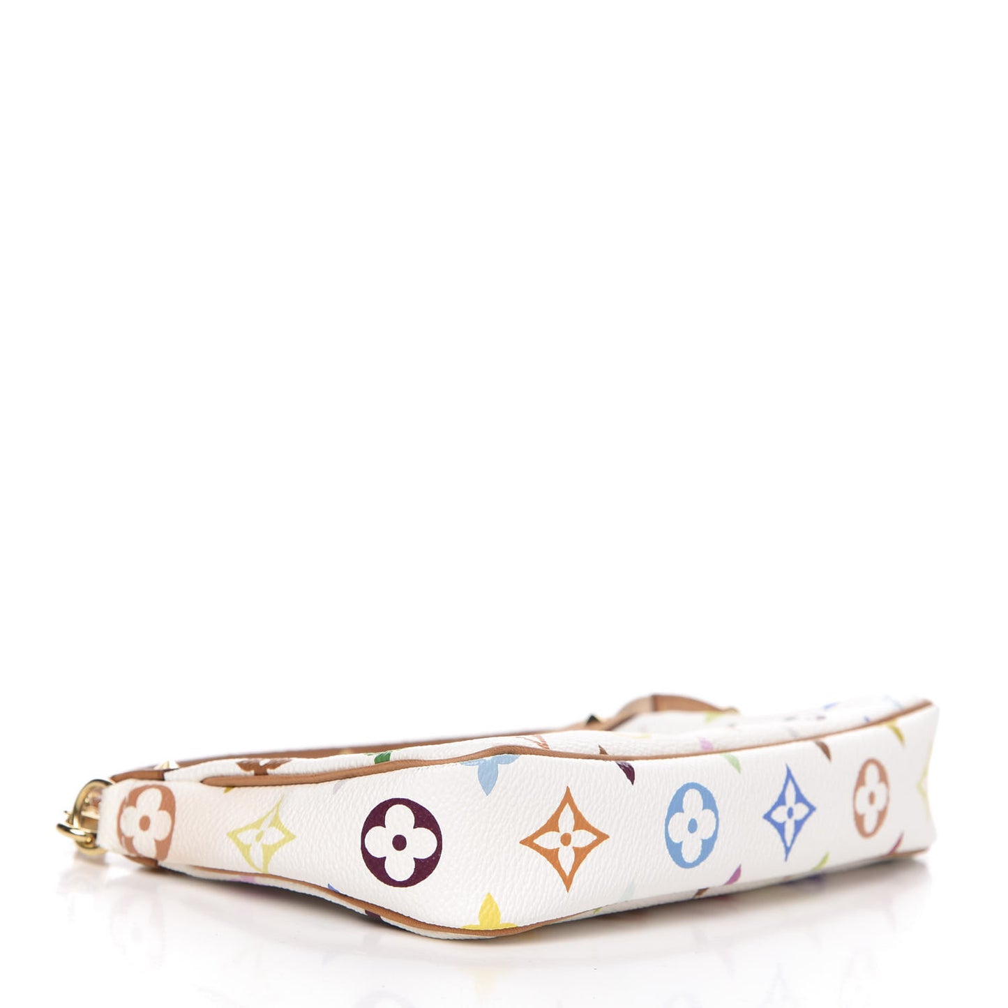 Monogram Multicolor Pochette Accessories White