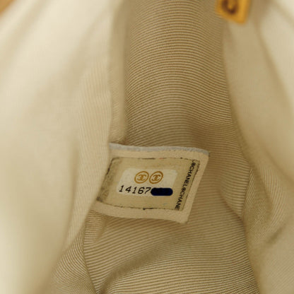 Chanel Calfskin Small Canebiers Net Flap Dark Gold 10 of 11