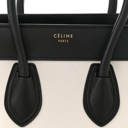Celine Baby Grained Calfskin Nubuck Micro Tri-Color Luggage Desert 7 of 13
