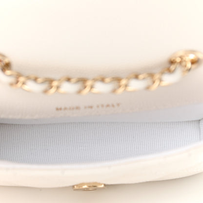 Chanel Caviar Quilted Belt Bag White 5 of 12