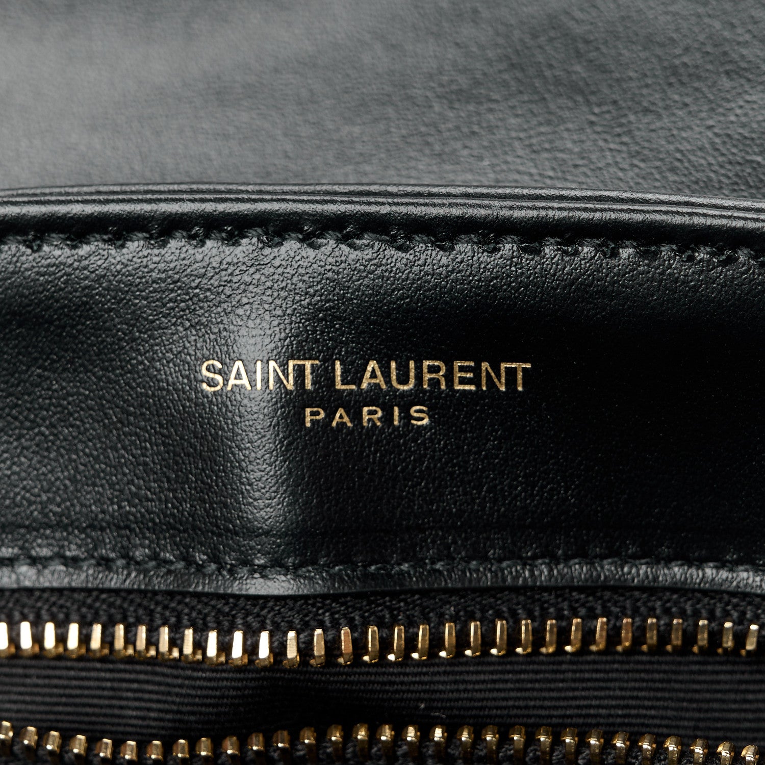 Saint Laurent Calfskin Y Quilted Monogram Toy Loulou Crossbody Bag Black 7 of 12