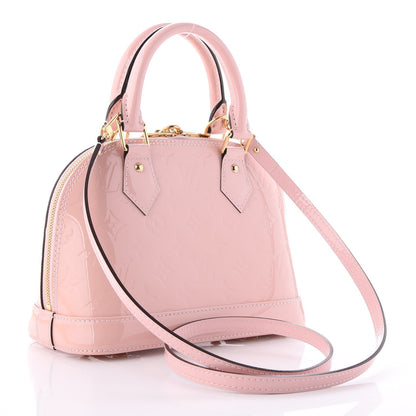 Louis Vuitton Vernis Alma BB Rose Ballerine 3 of 8