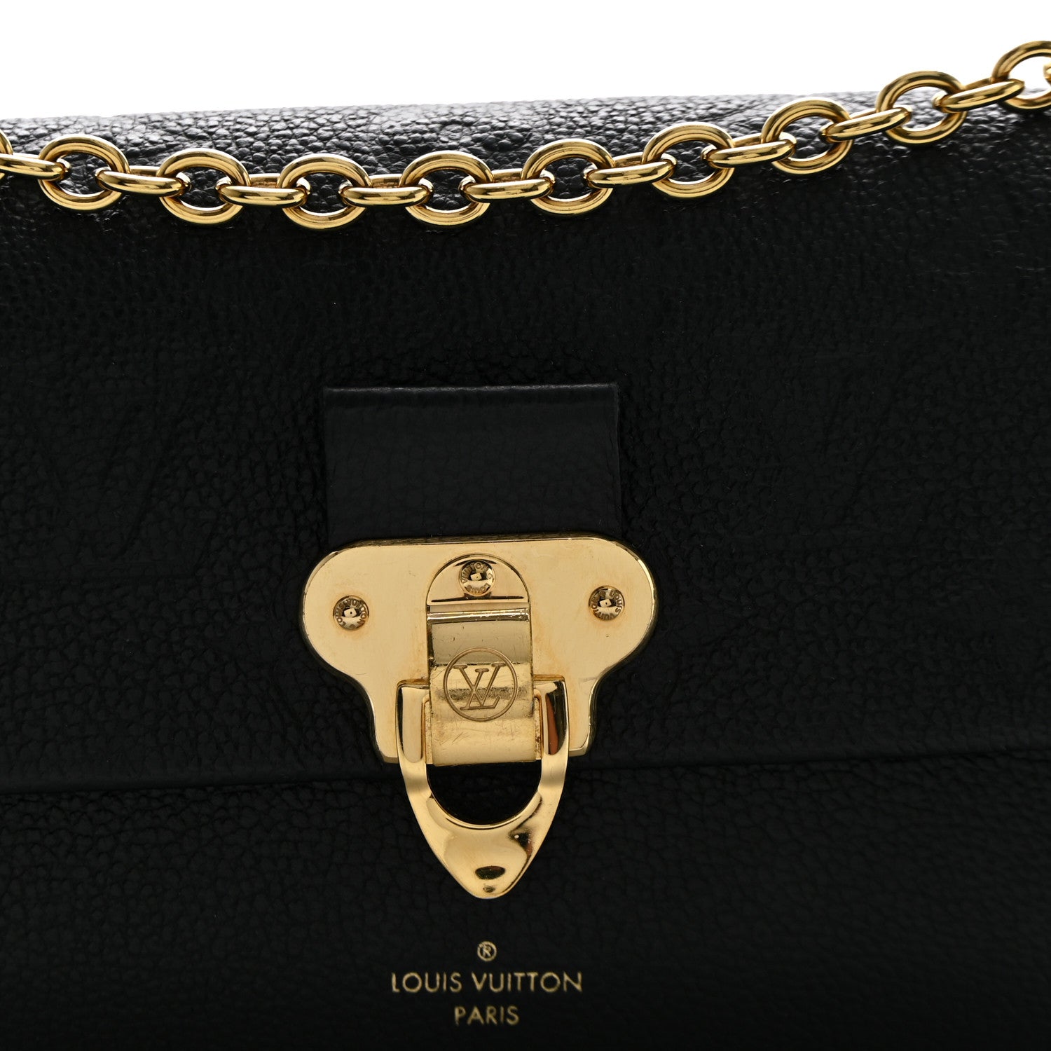 Louis Vuitton Empreinte Vavin Chain Wallet Black 7 of 10