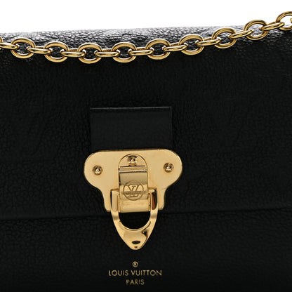 Louis Vuitton Empreinte Vavin Chain Wallet Black 7 of 10
