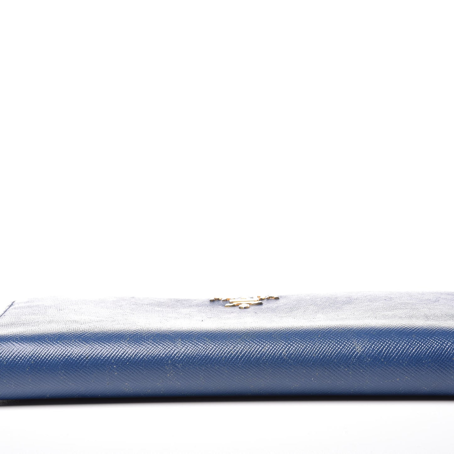 Saffiano Metal Zip Around Wallet Bleuette