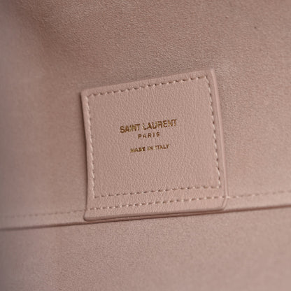 Saint Laurent Calfskin Large Shopping Tote Pale Blush 6 of 7