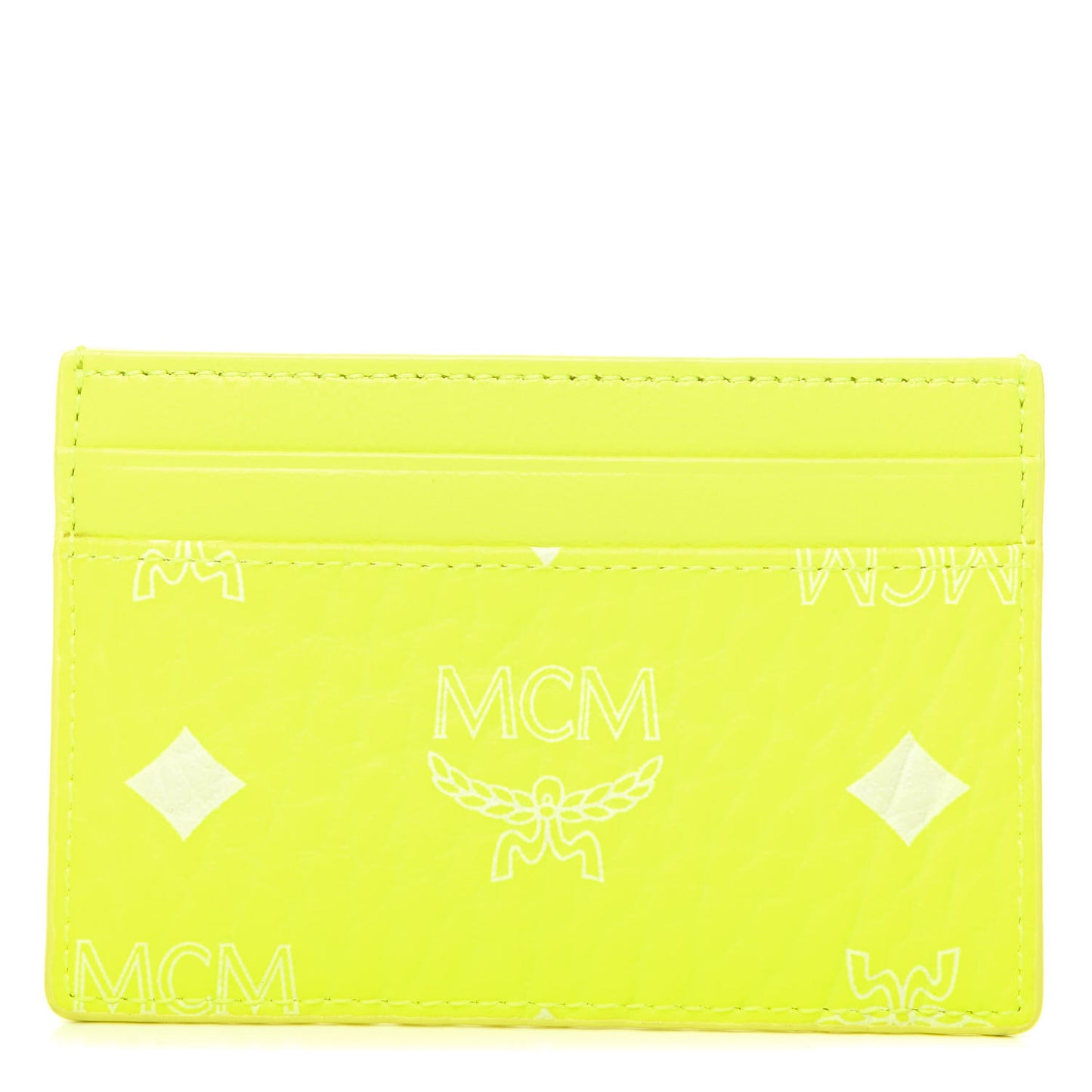 Visetos Card Case Neon Yellow