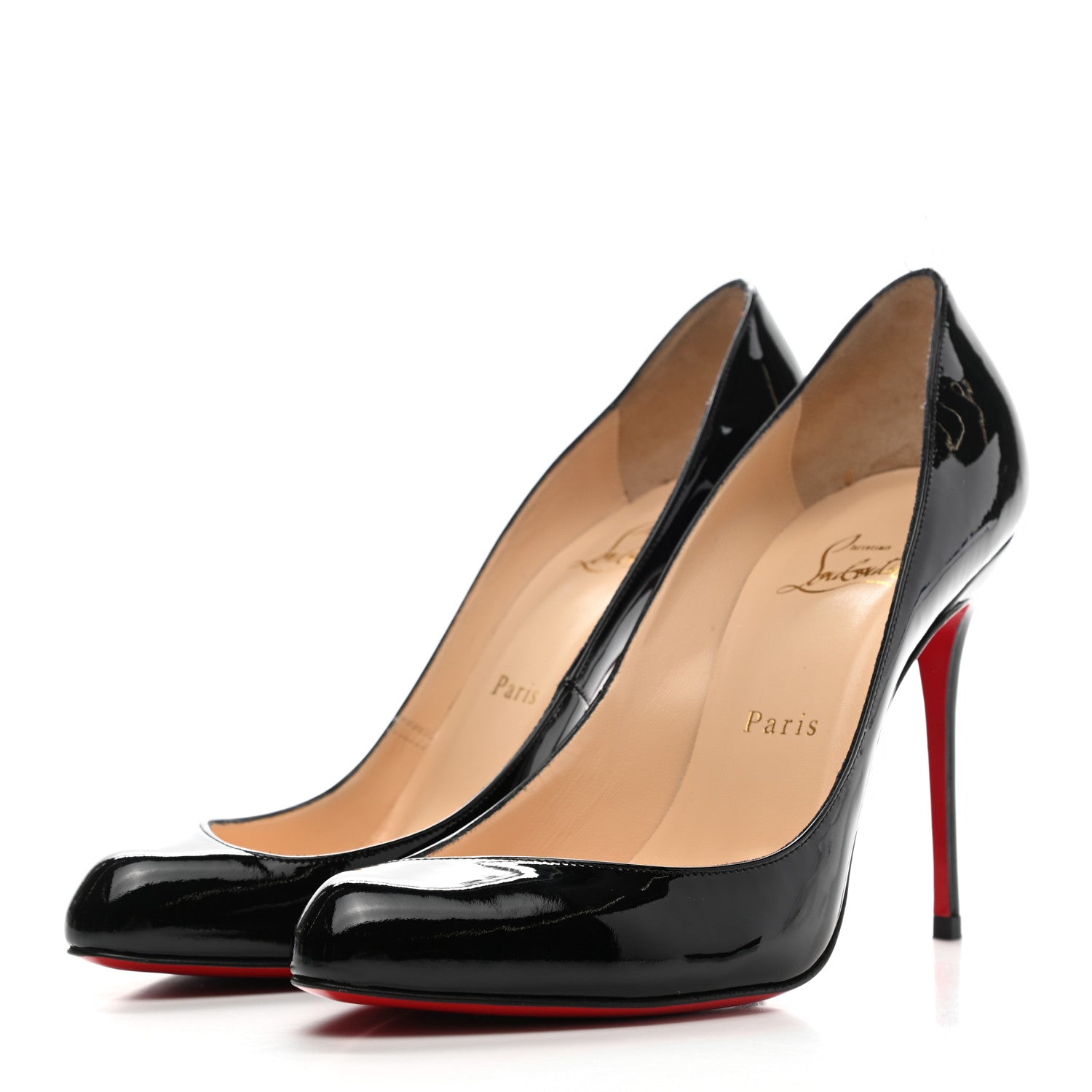 Christian Louboutin Patent Maudissima 100 Pumps 39.5 Black 3 of 11