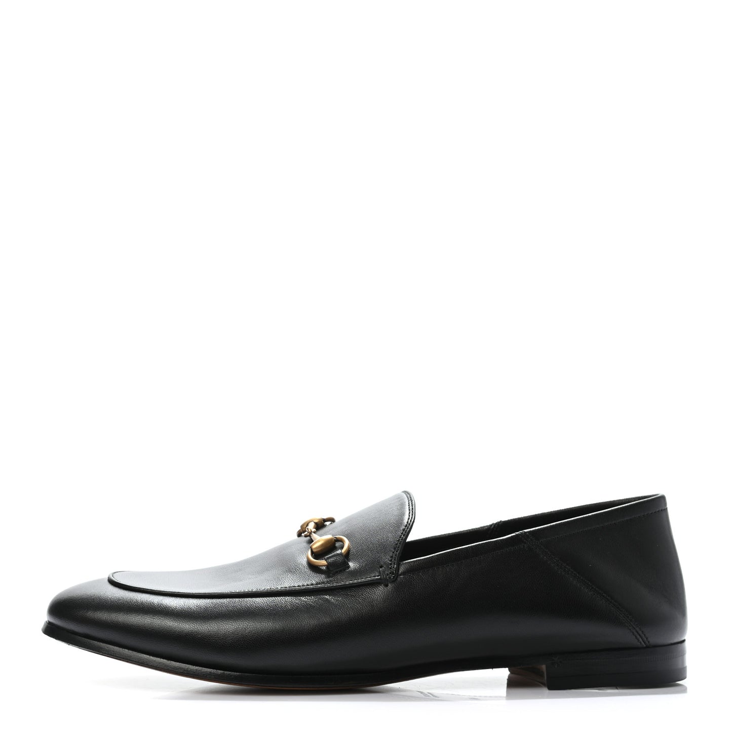 Lambskin Womens Brixton Horsebit Loafers 41 Black