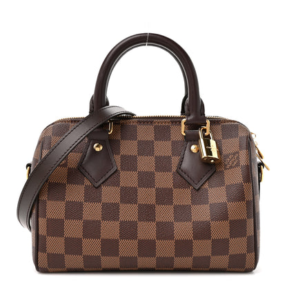 Louis Vuitton Damier Ebene Speedy Bandouliere 20 1 of 10