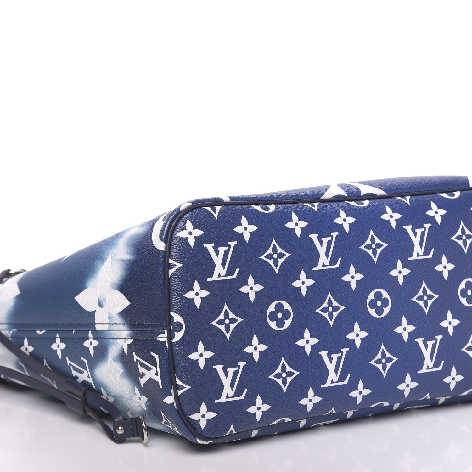 Louis Vuitton Monogram Escale Neverfull MM Blue 9 of 12