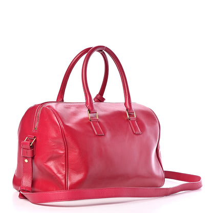 Saint Laurent Calfskin Classic Duffle 6 Fuchsia 3 of 31
