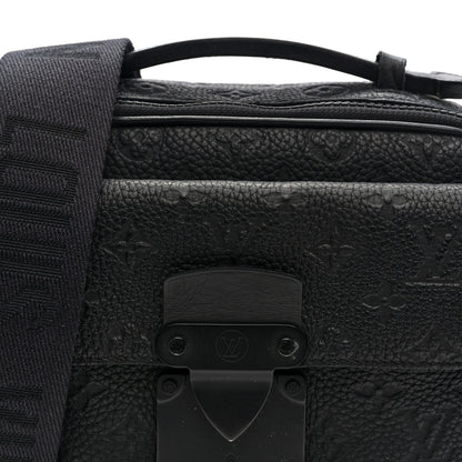 Louis Vuitton Taurillon Monogram S Lock Messenger Black 7 of 10