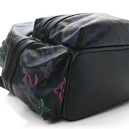 Louis Vuitton Calfskin Monogram Spotlight Comet Backpack Black Borealis 7 of 12