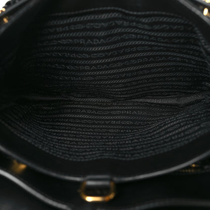 Prada Nylon Calf Corsaire Bag Black 5 of 8