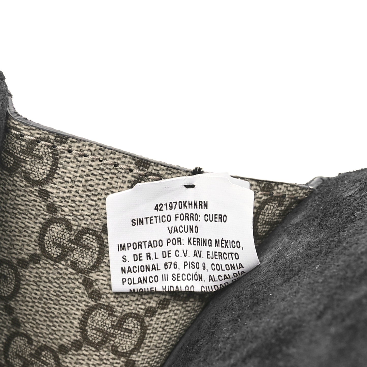 GG Supreme Monogram Mini Dionysus Shoulder Bag Black