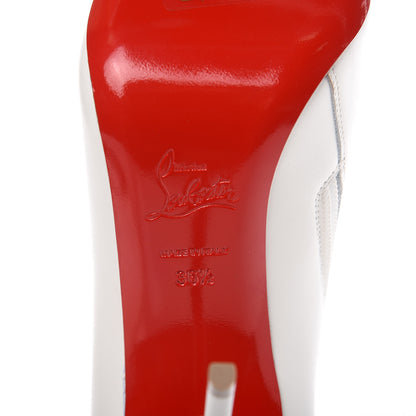 Christian Louboutin Calfskin So Kate Booty 100 Ankle Boots 36.5 White 7 of 8