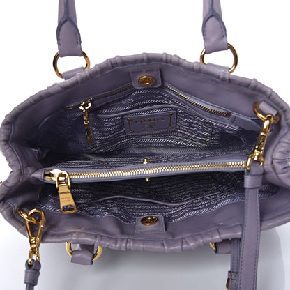 Prada Nappa Gaufre Tote Glicine 5 of 12