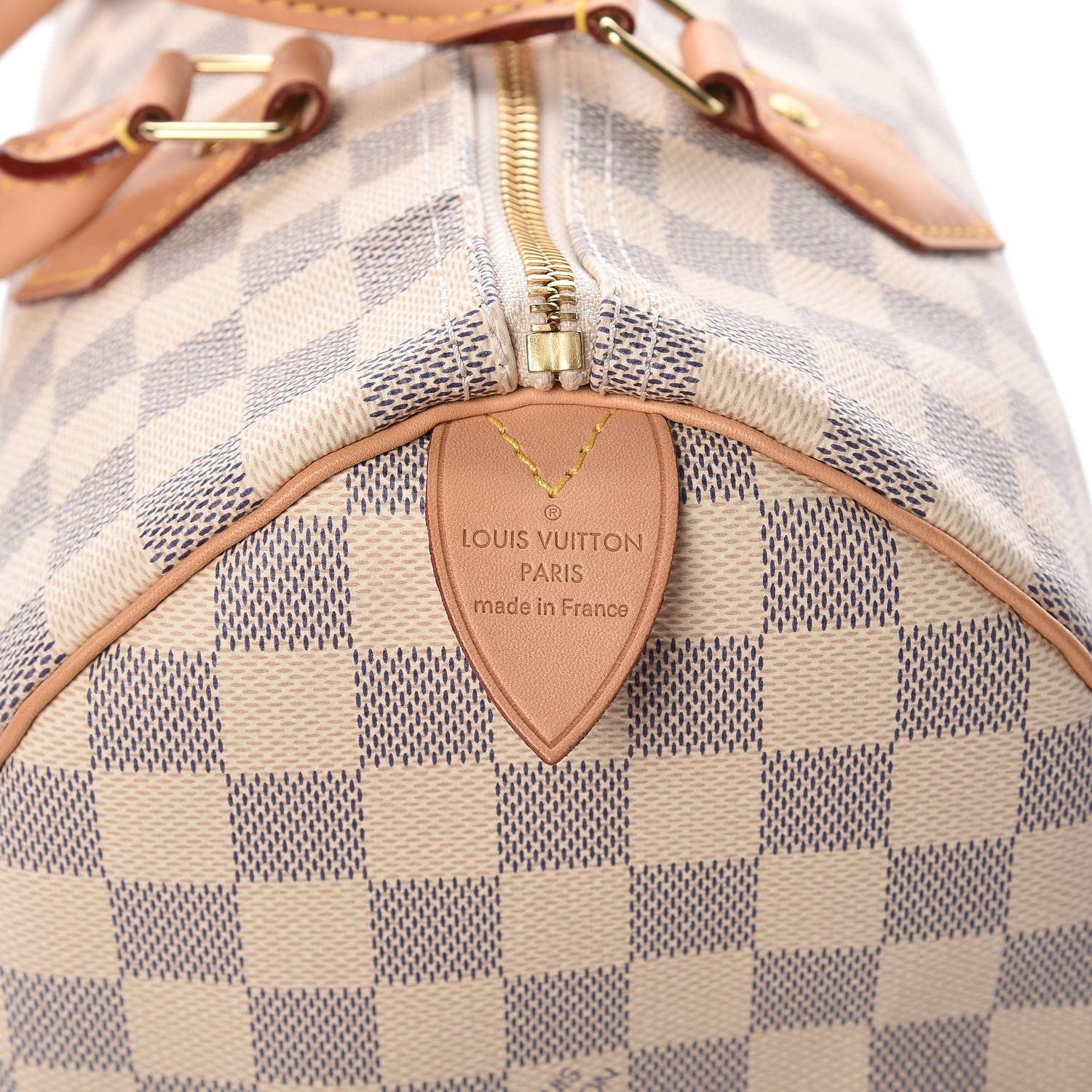 Louis Vuitton Damier Azur Speedy 30 6 of 9