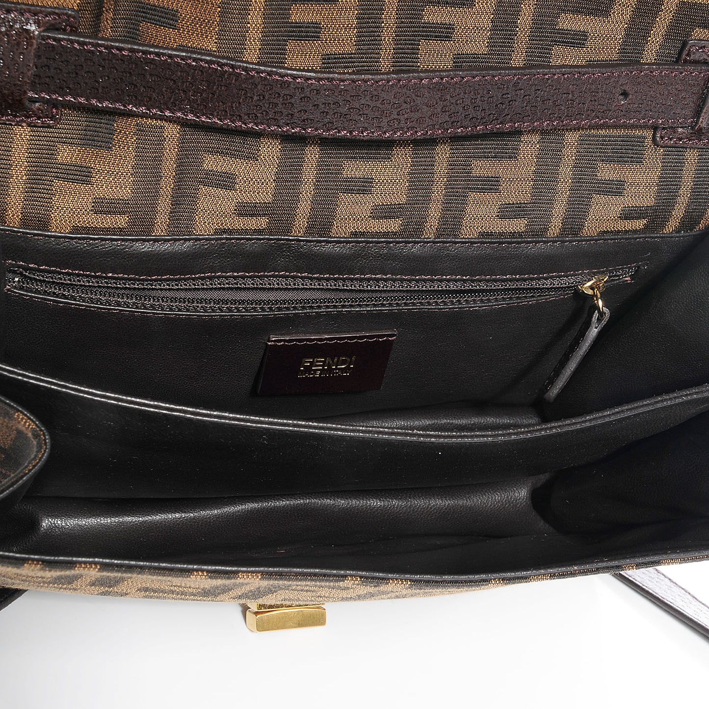 Zucca Vitello Classico No.1 Satchel Tobacco Moro
