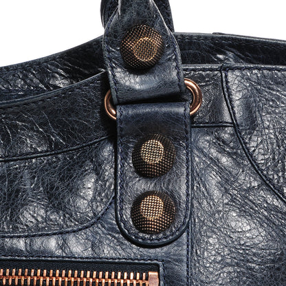 Balenciaga Agneau Giant 21 Rose Gold Hardware Part Time Dark Night 9 of 18