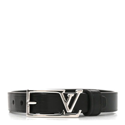 Louis Vuitton Calfskin LV Skyline Bracelet 19 Black 1 of 5