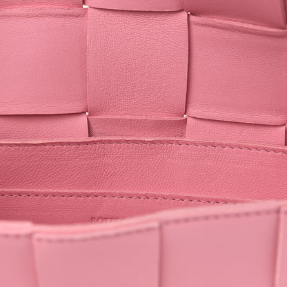 Bottega Veneta Lambskin Maxi Intrecciato Small Cassette Crossbody Bag Ribbon 10 of 11