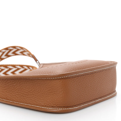 Hermes Taurillon Maurice Amazone Evelyne TPM Gold White 8 of 10