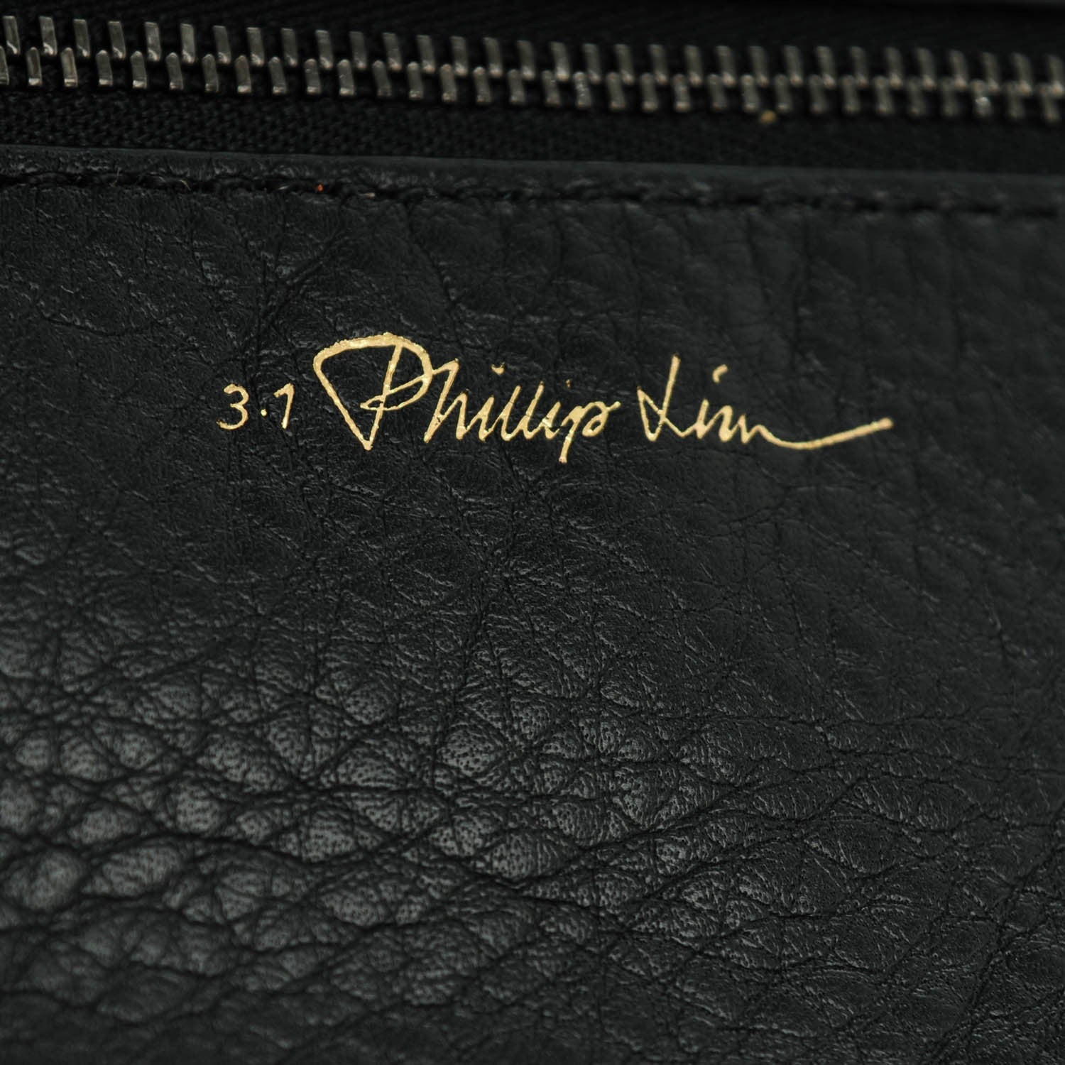 3.1 Phillip Lim 3.1 Calfskin Large Soleil Bucket Bag Black 6 of 7