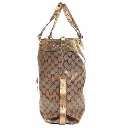 Gucci Crystal Monogram Studded Irina Tote 6 of 12