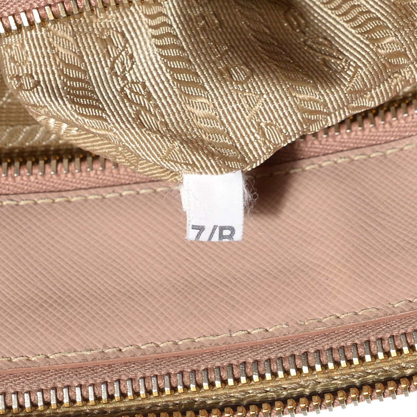 Saffiano Lux Small Double Zip Tote Cammeo
