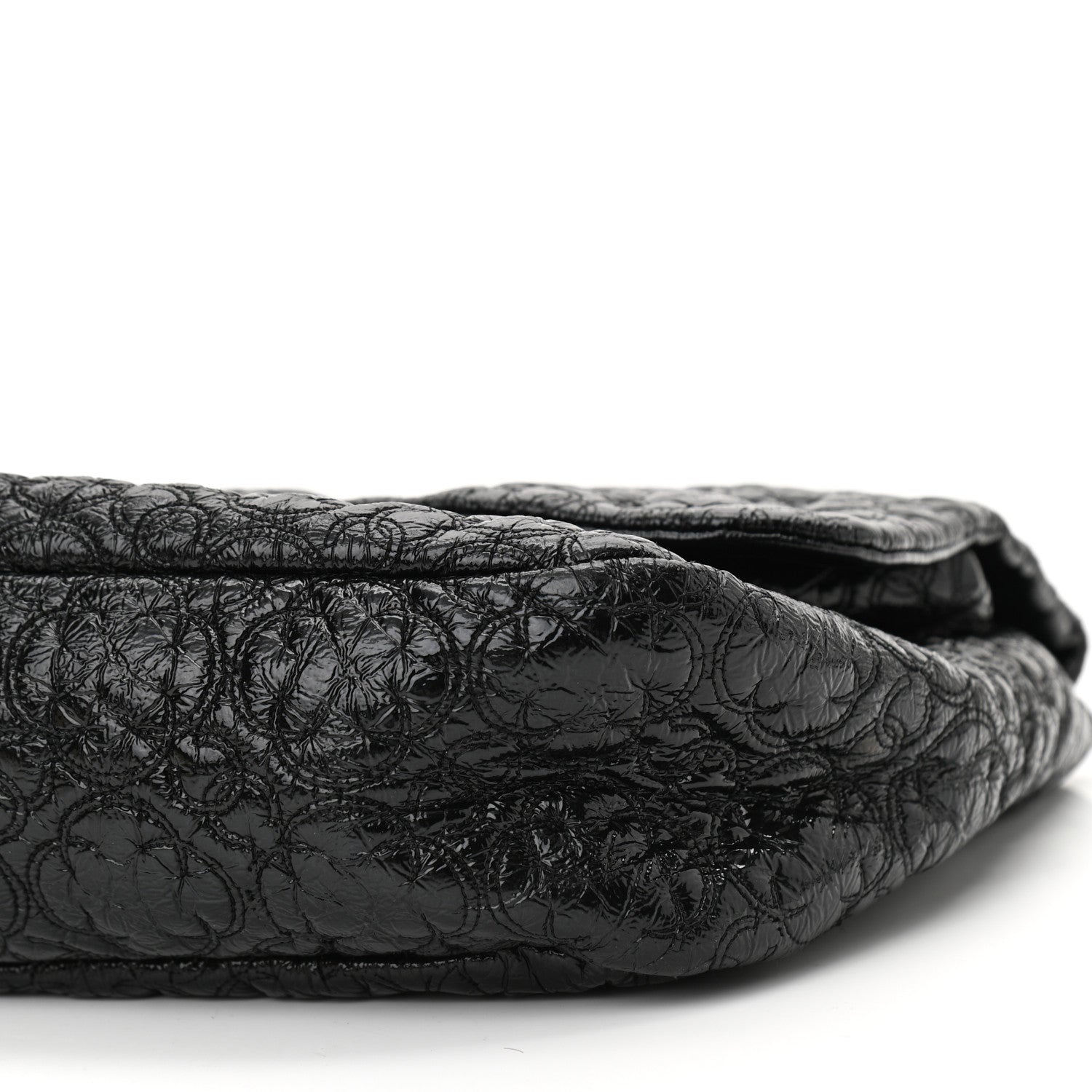 Chanel Vinyl Rock In Moscow Single Flap Black 10 of 10